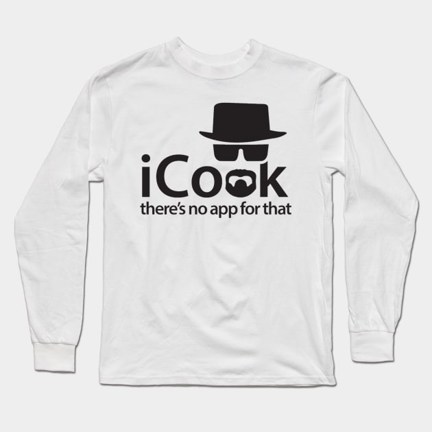 I cook Breaking Bad Long Sleeve T-Shirt by mooby21